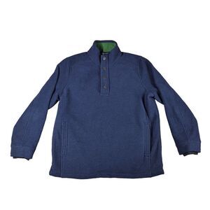 Tommy Bahama Sweater Men Medium Long Sleeve Pullover Buttons Pockets